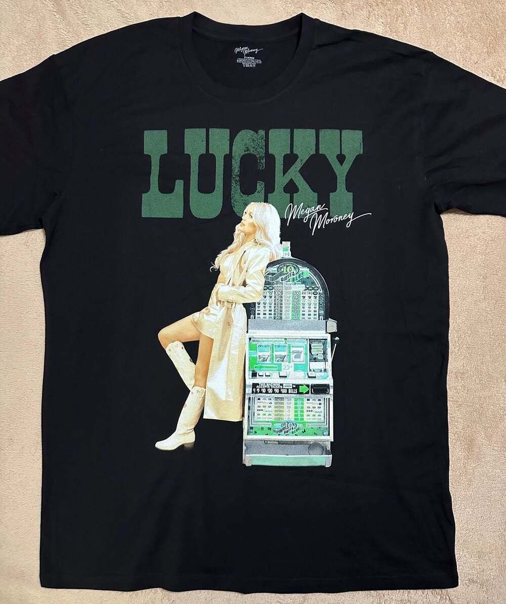 Megan Moroney The Lucky Tour Graphic T-Shirt XL